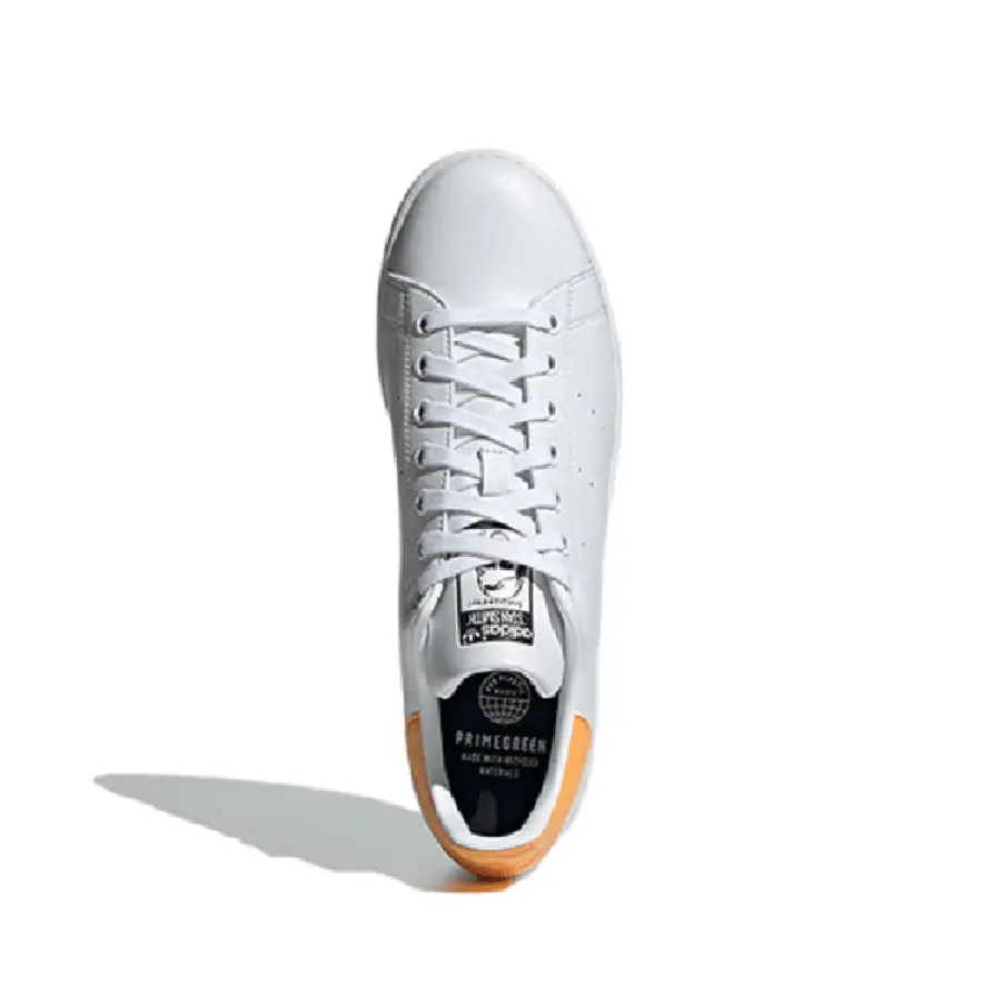 Alternative view of Giày Adidas Stan Smith 'Cloud White Black Yellow' FX5581