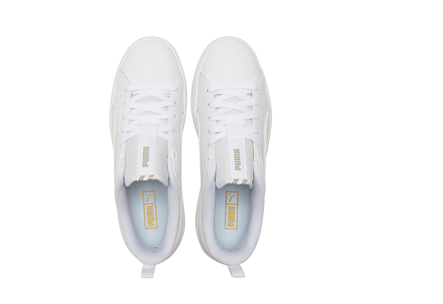 Giày Puma Suede Bloc 'Liquid White' 381190-01 - Ảnh 2