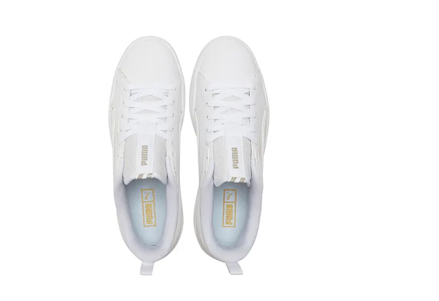 Alternative view of Giày Puma Suede Bloc 'Liquid White' 381190-01