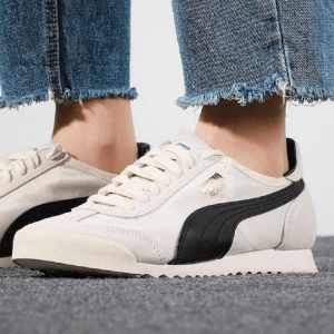 Alternative view of Giày Puma Roma OG Nylon ‘Whisper White Black’ 362408-28