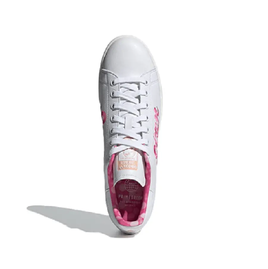 Alternative view of Giày Adidas Stan Smith 'White Screaming Pink' FX5569