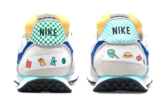 Giày Nike Waffle Trainer 2 BG 'Scrapbook' DM7213-141 - Ảnh 4