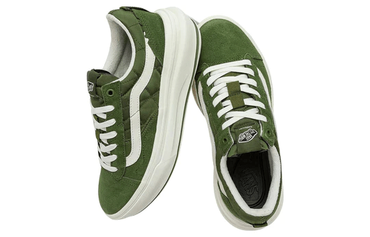 Giày Vans Old Skool Overt Plus CC 'Green' VN0A4BVLE02 - Ảnh 6