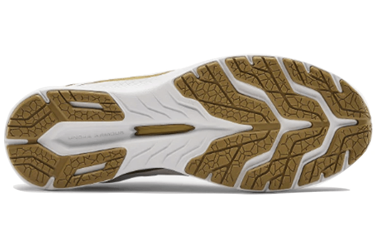 Giày Under Armour Charged Bandit 6 'White Metalic Gold Luster' 3023019-102 - Ảnh 5