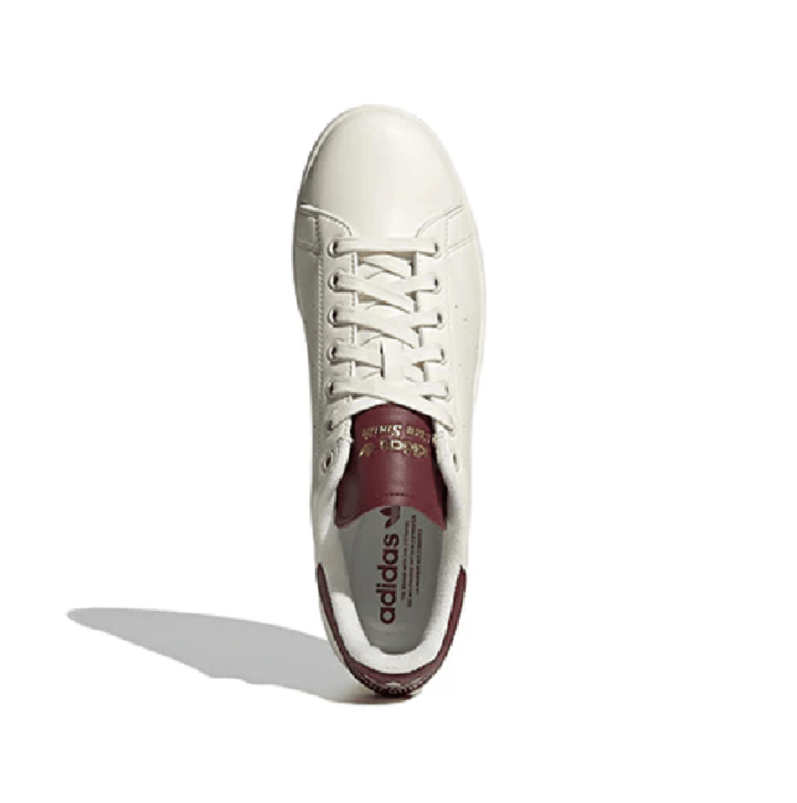 Giày Adidas Stan Smith 'Off White Collegiate Burgundy' GX4420 - Ảnh 2
