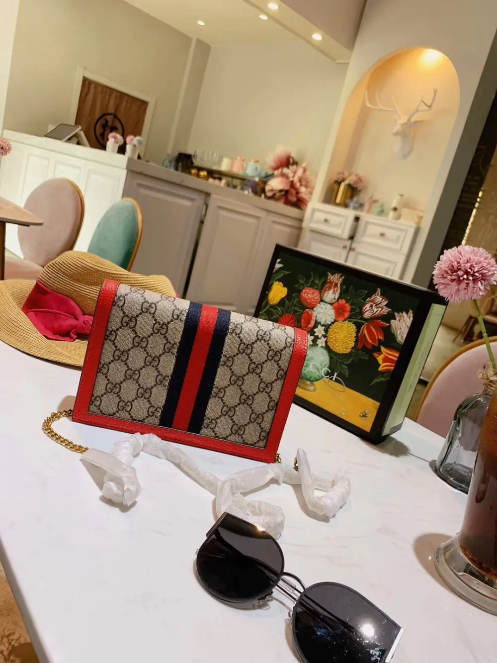 Alternative view of Túi Gucci Queen Margaret Mini Gg Bag 476079 9I6QT 8540
