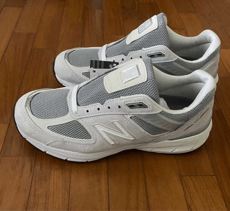 Giày New Balance 990v5 Made In USA ‘Nimbus Cloud Silver’ M990NA5 - Ảnh 2