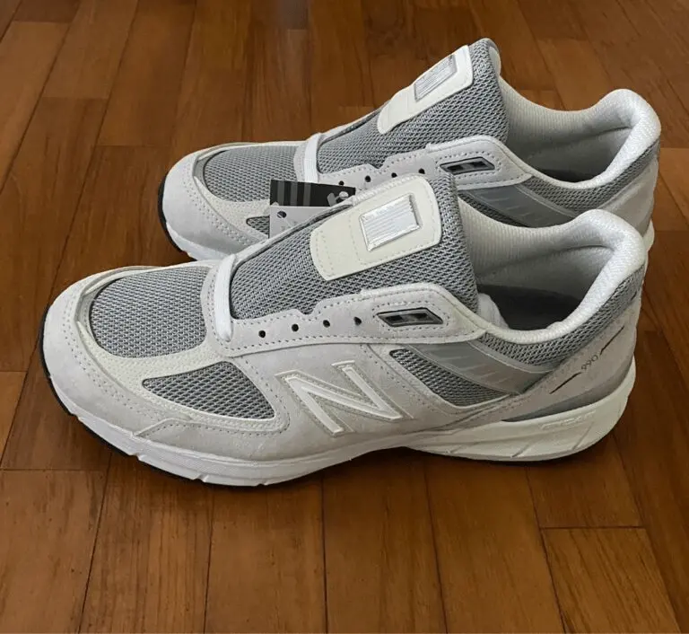 Alternative view of Giày New Balance 990v5 Made In USA ‘Nimbus Cloud Silver’ M990NA5