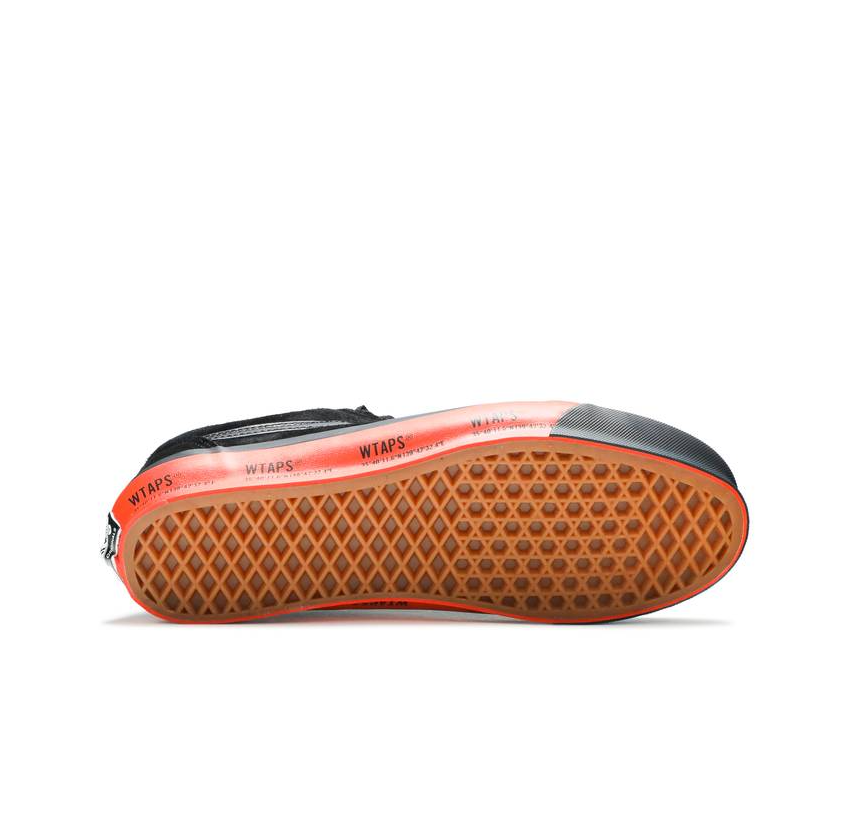 Giày Vans WTAPS x Old Skool LX 'Black Orange' VN0A4P3X20E - Ảnh 10