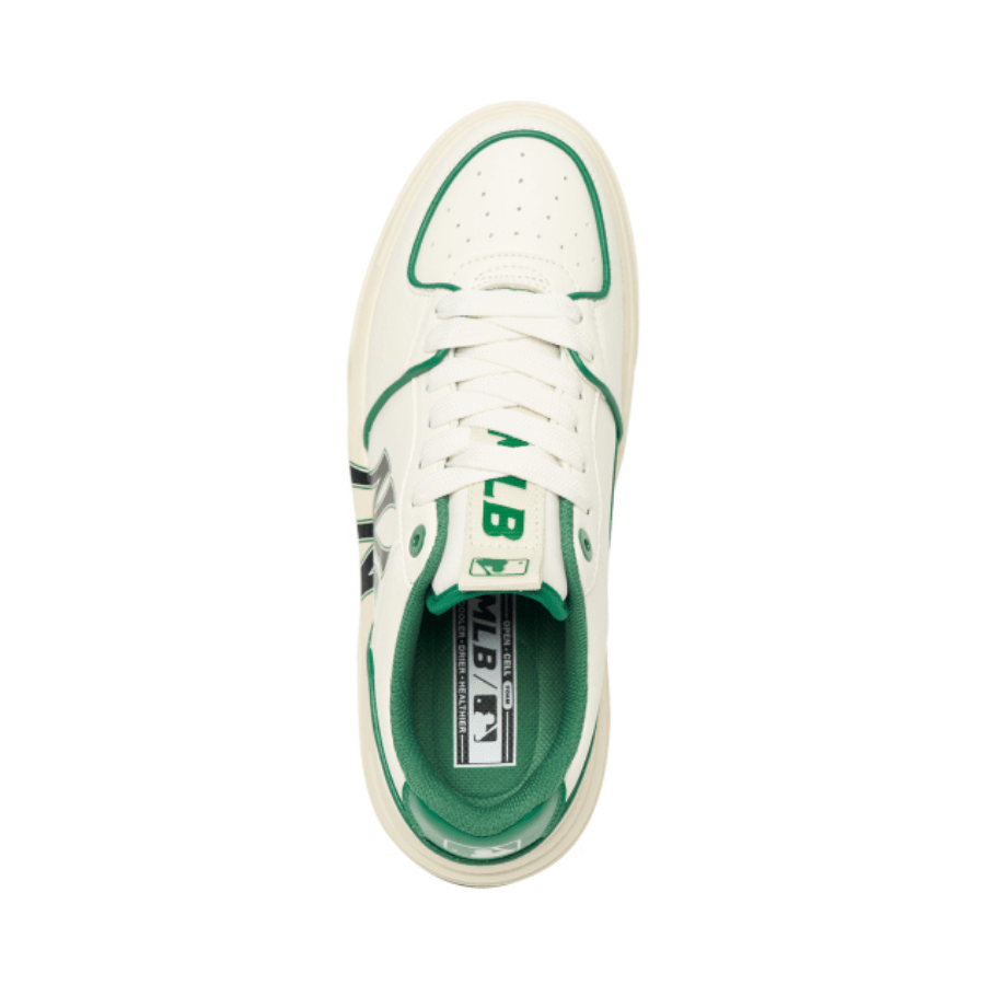 Giày MLB Chunky Liner New York Yankees 'White Green' 3ASXCA12N-50GNS - Ảnh 3