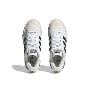 Alternative view of Giày Adidas Superstar Bonega 2B 'White Green Royal' HQ9884