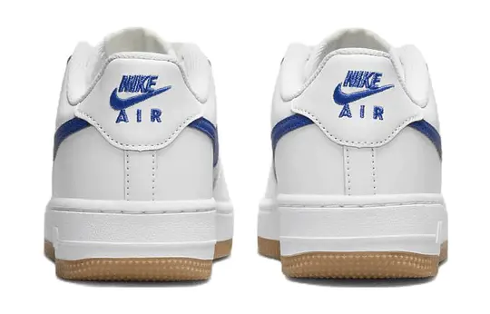 Giày Nike Air Force 1 Big Kids' Shoes 'White Blue' DX5805-179 - Ảnh 8