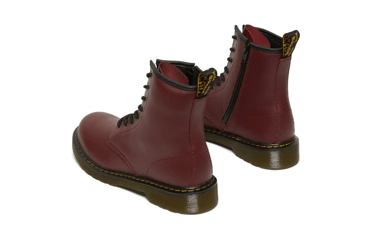 Giày Dr.Martens Youth 1460 Softy T Leather Lace Up 'Red' 21975600 - Ảnh 3
