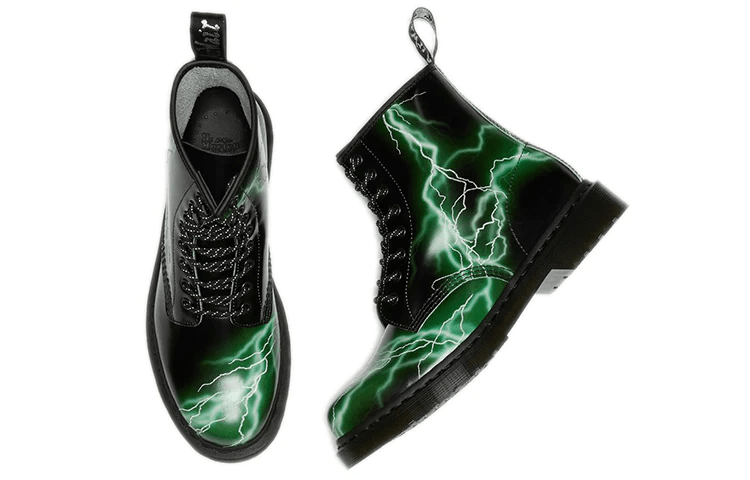 Giày Dr.Martens 1460 Flash 'Black Green Flash' 27052001 - Ảnh 5