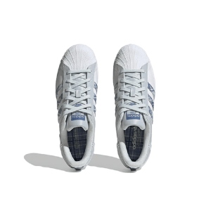 Alternative view of Giày Adidas Originals Superstar 'White Gray Blue' IG3005