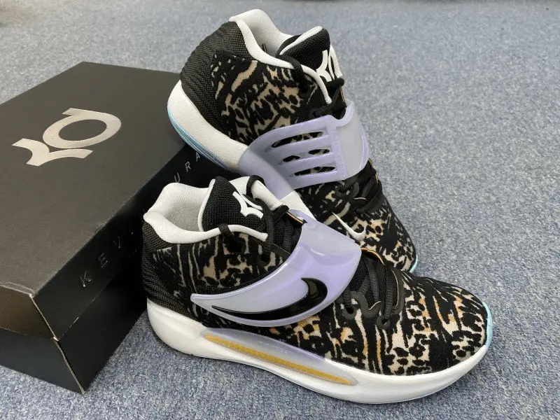 Alternative view of Giày Nike KD 14 'Black White' CW3935-001