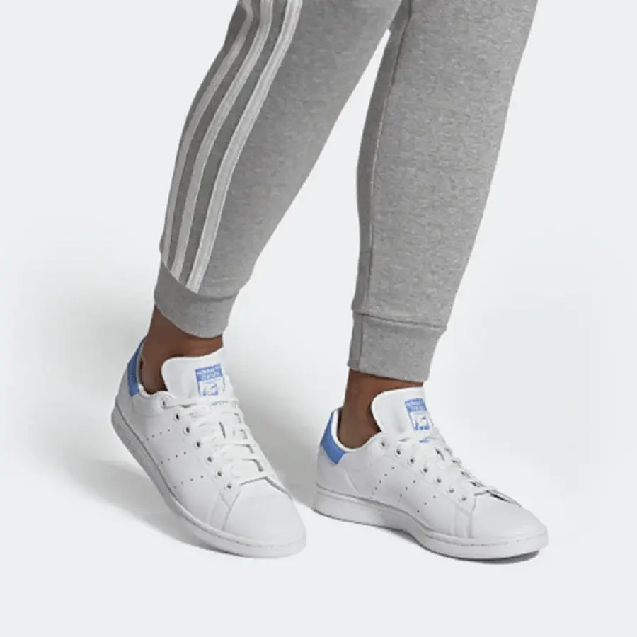 Alternative view of Giày Adidas Stan Smith 'White Real Blue' EF9291