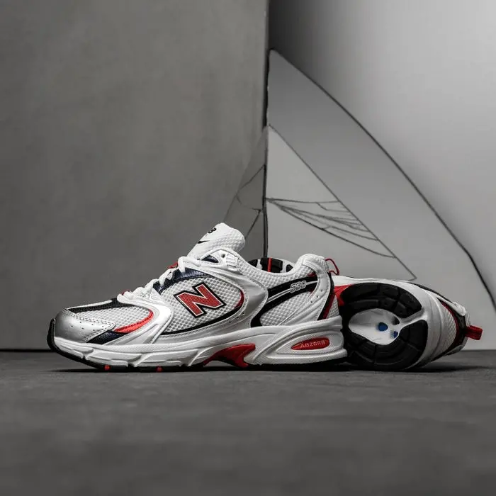 Alternative view of Giày New Balance 530 'White Velocity Red' MR530UIX