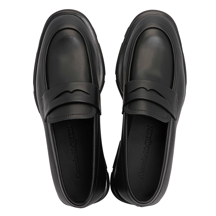 Giày Alexander Mcqueen Loafers 'Black' 682814-WHFL0-1000 - Ảnh 3