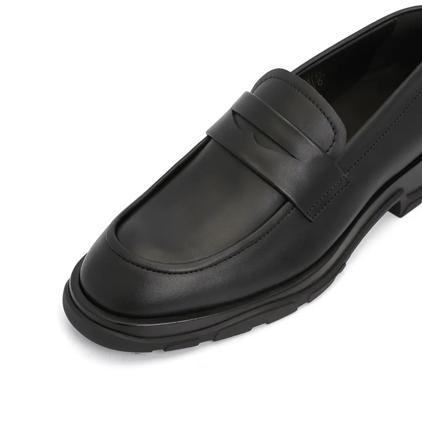 Alternative view of Giày Alexander Mcqueen Loafers 'Black' 682814-WHFL0-1000