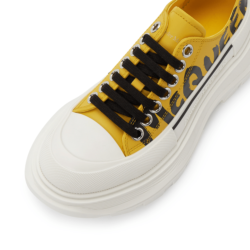 Giày Alexander Mcqueen Tread Slick 'Yellow' 708094-WIAT6-7086 - Ảnh 2