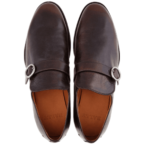 Alternative view of Giày Bally Leather Loafers 'Coffee' 6223033
