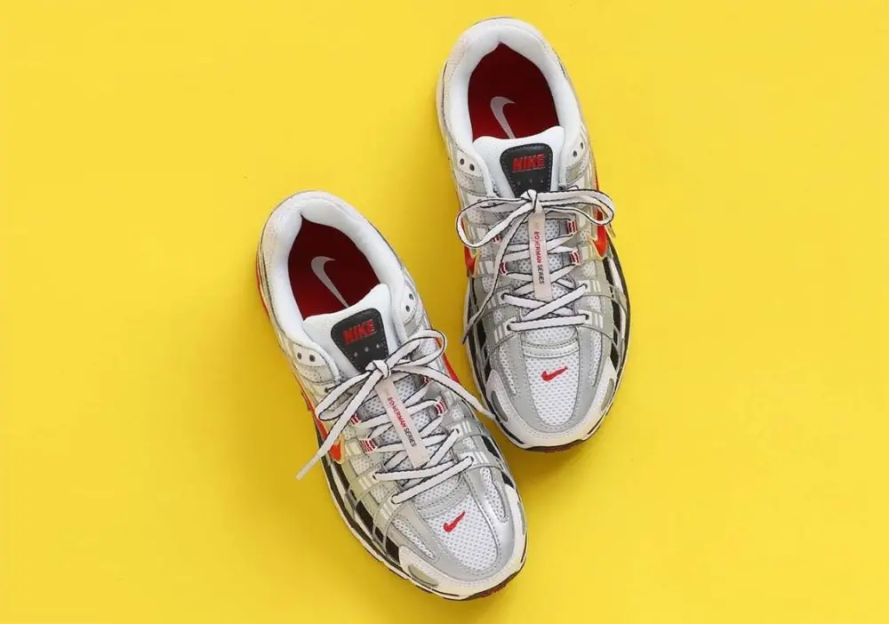 Alternative view of Giày Nike P-6000 CNPT 'Metallic Silver Red' BV1021-101