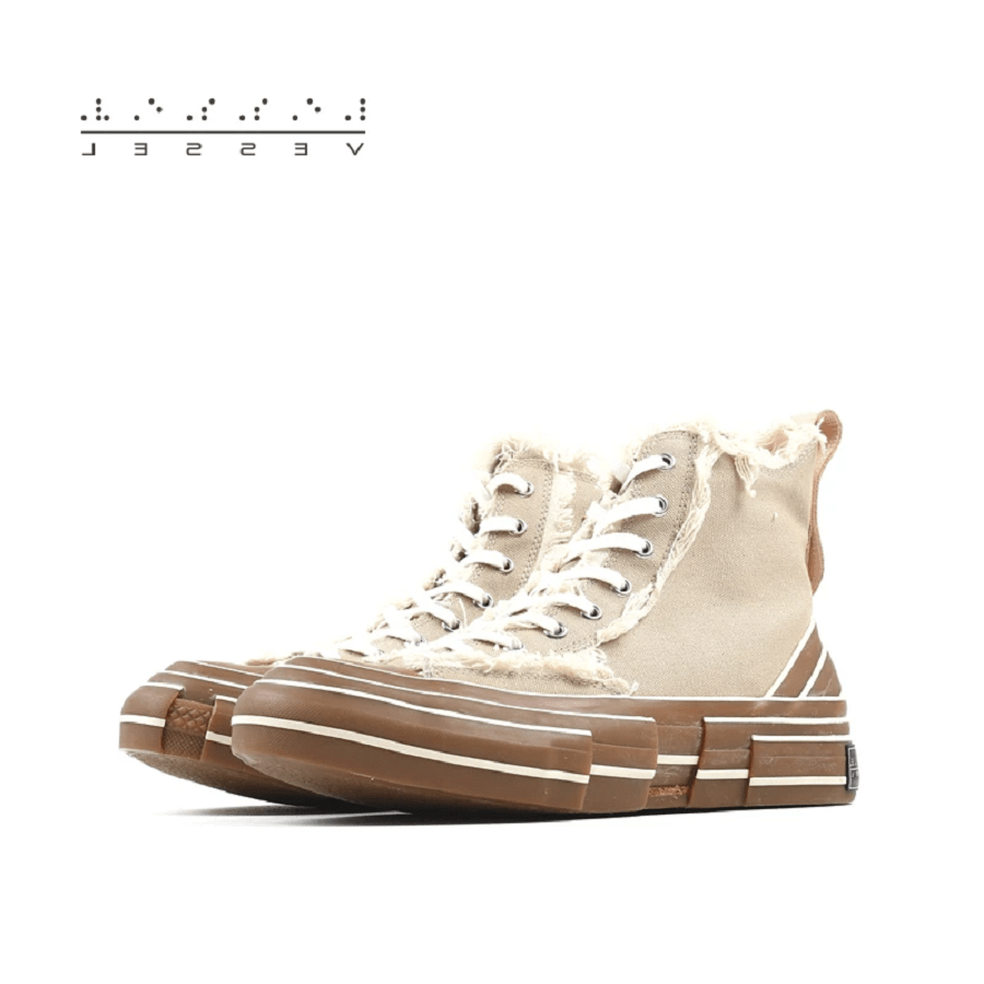 Giày Xvessel G.O.P.HIGHS Khaki F19X008B - Ảnh 4