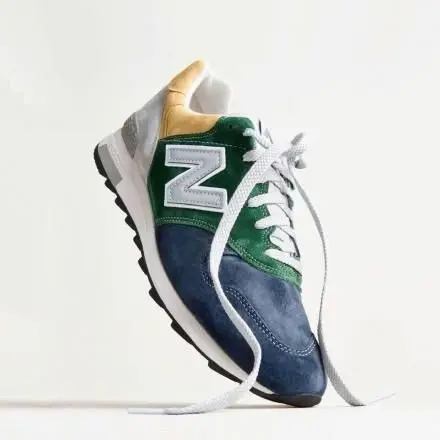 Giày New Balance J.Crew x 1400 Made in USA 'Green Navy Tan' M1400MUJ - Ảnh 5