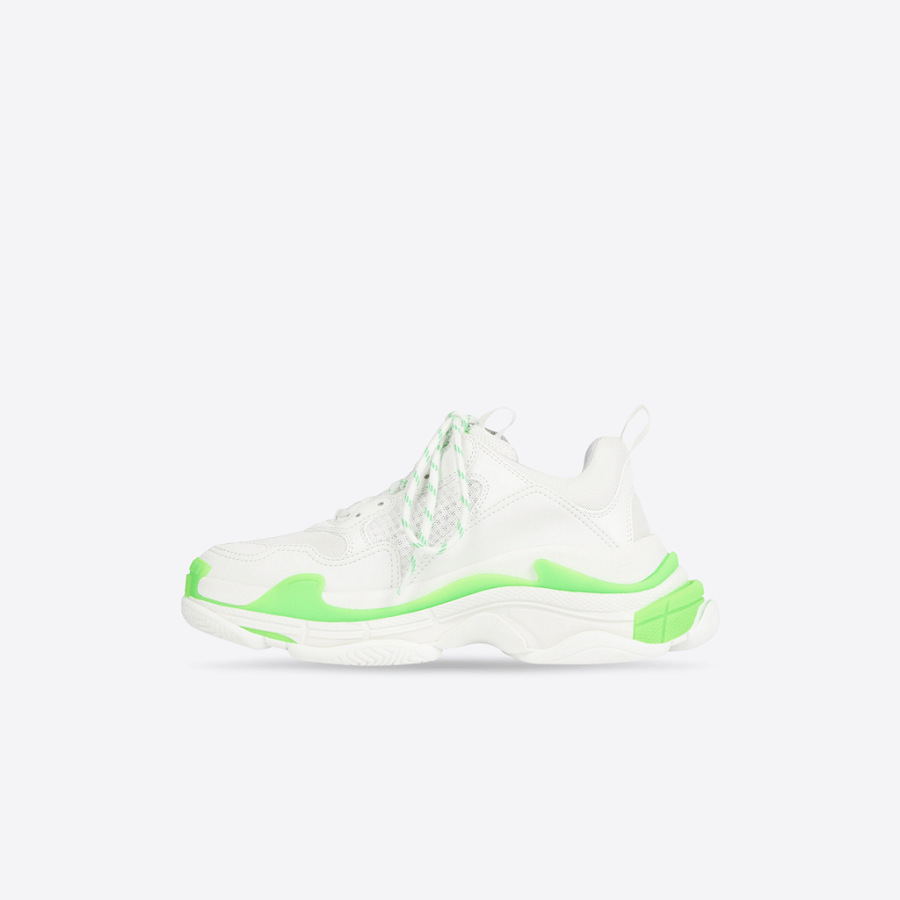 Giày Balenciaga Triple S Sneaker 'White Fluo Green' 536737-W2CA3-3890 - Ảnh 6