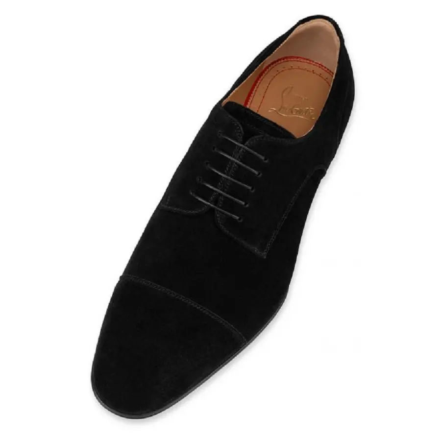 Giày Christian Louboutin Surcity 'Black Calf' 3220234BK01 - Ảnh 4