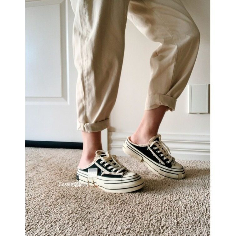 Giày xVessel Slip-on Black Glow In The Dark S19X003B - Ảnh 5