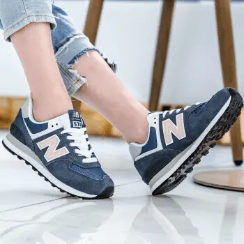 Giày New Balance 574 'Navy Blue' WL574BTC - Ảnh 3