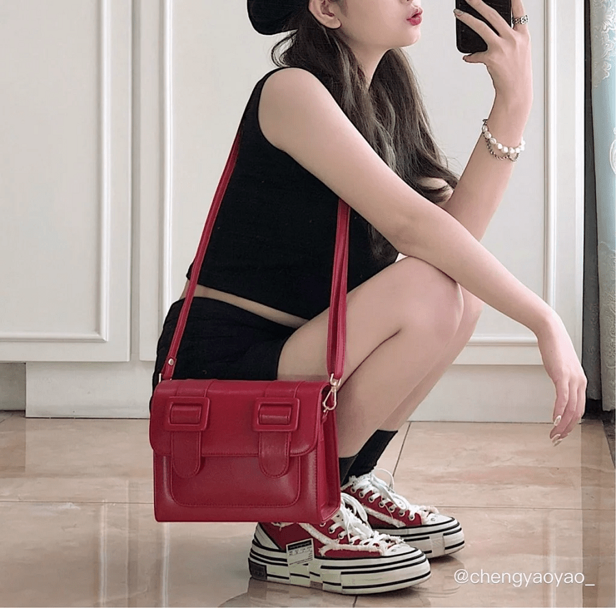 Giày xVESSEL G.O.P Lows Red S19X001R - Ảnh 9