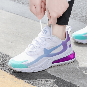 Giày Nike Wmns Air Max 270 React "Light Purple" AT6174-102 - Ảnh 6