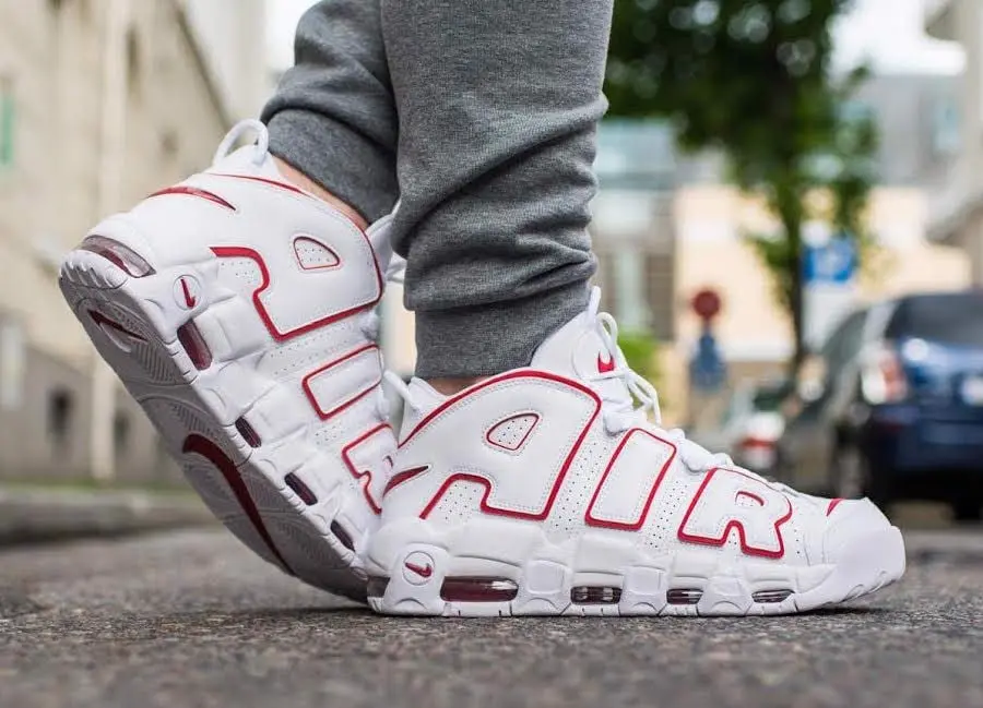 Giày Nike Air More Uptempo 'White Varsity Red' 921948-102 - Ảnh 7