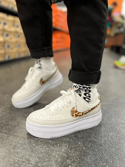 Giày Nike Court Vision Alta 'White' DM0113-004 - Ảnh 6