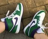 Giày Nike Air Jordan 1 Incredible Hulk 554724-300 - Ảnh 4