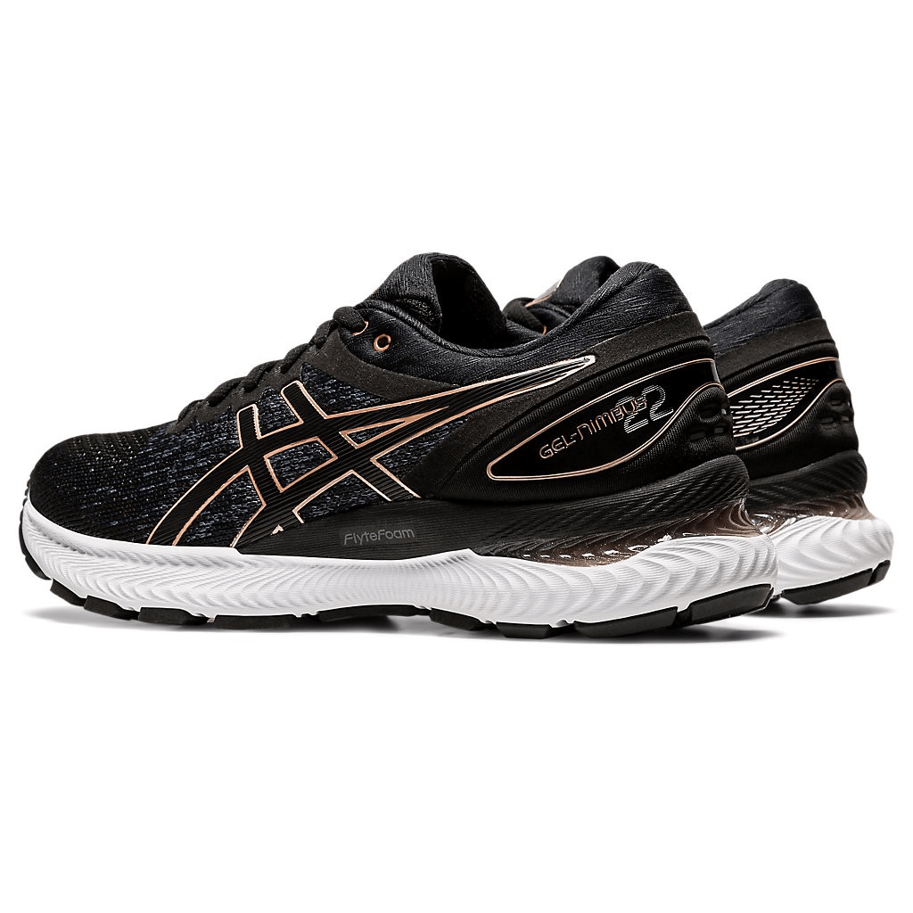 Giày Asics Wmns Gel Nimbus 22 Knit 'Black' 1012A678-001 - Ảnh 4