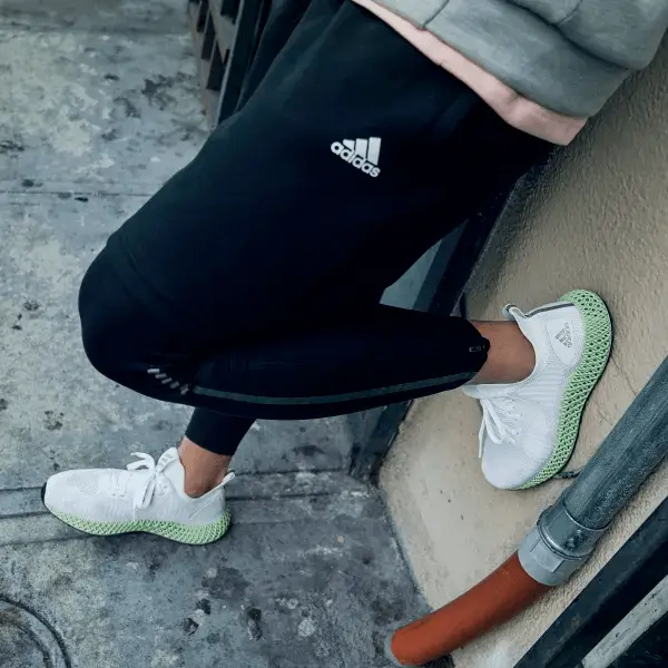 Alternative view of Giày Adidas AlphaEdge 4D 'Reflective Cloud White' FV4687