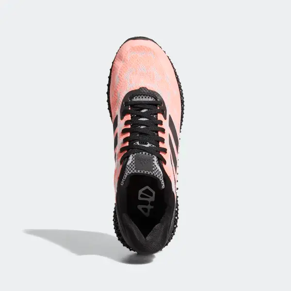 Giày Adidas 4D Runner 'Black Signal Coral' FW6839 - Ảnh 3