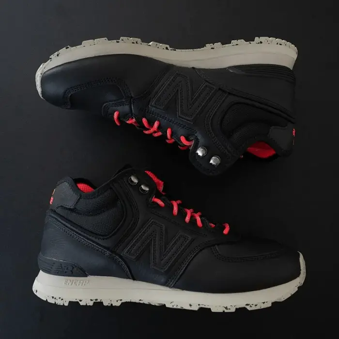 Giày New Balance 574 Black MH574WTB - Ảnh 3