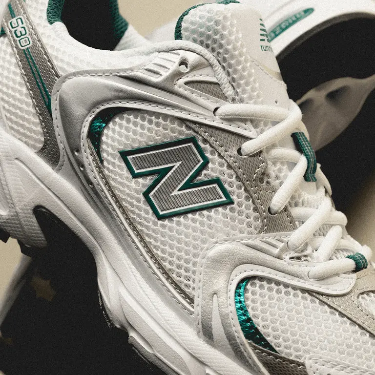 Giày New Balance 530 'White Metallic Silver' MR530AB - Ảnh 4
