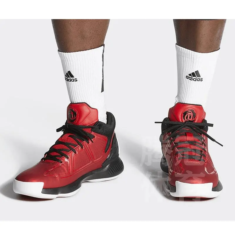 Giày Adidas d rose 10 red black FU9373 - Ảnh 4