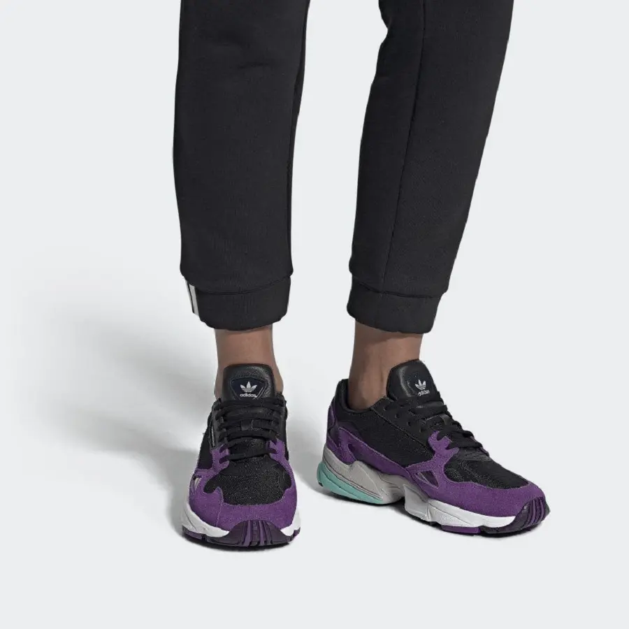Giày Adidas Falcon 'Purple Black' CG6216 - Ảnh 3