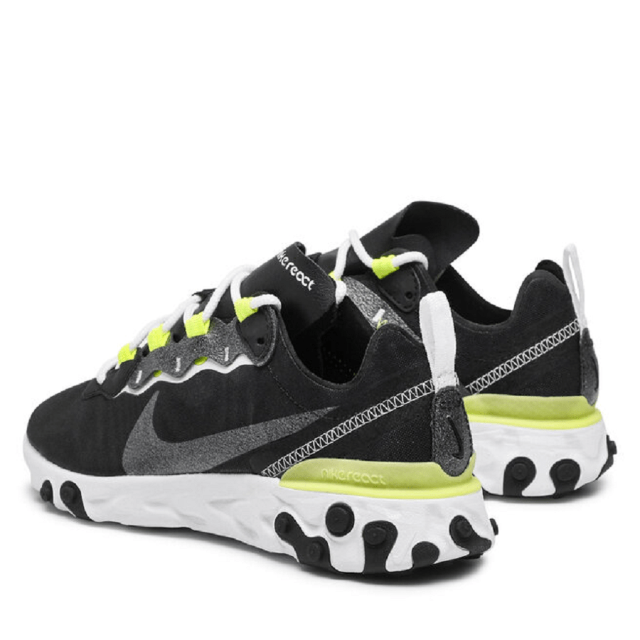 Giày Nike React Element 55 'Black Lemon Venom' CN3591-001 - Ảnh 7