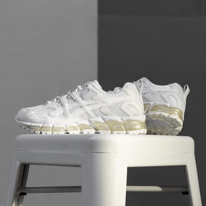 Giày Asics GmbH x Gel Nandi 360 White 1021A415 100 - Ảnh 3