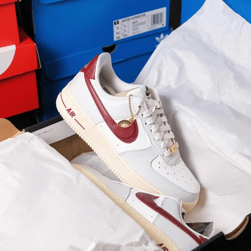 Giày Nike Air Force 1 Low Just Do It 'Photon Dust Team Red' DV7584-001 - Ảnh 7