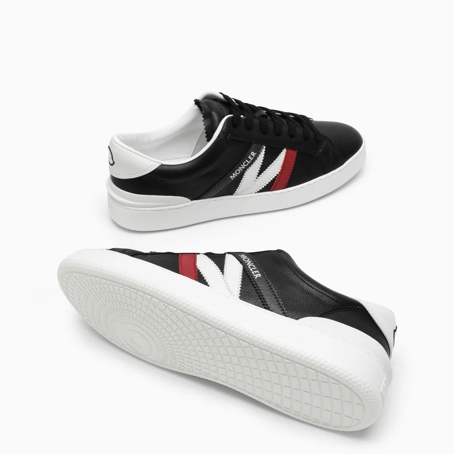 Giày Moncler Monaco M Trainers 'Black White' I109A4M00290M3126P90 - Ảnh 3