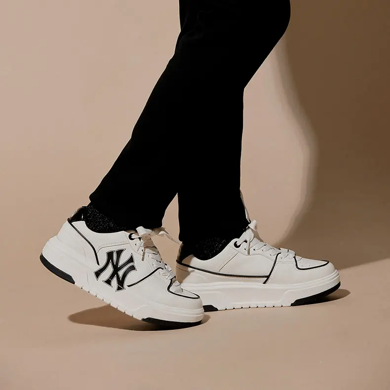 Giày MLB Chunky Liner New York Yankees 'Off White' 3ASXCA12N-50WHS - Ảnh 4